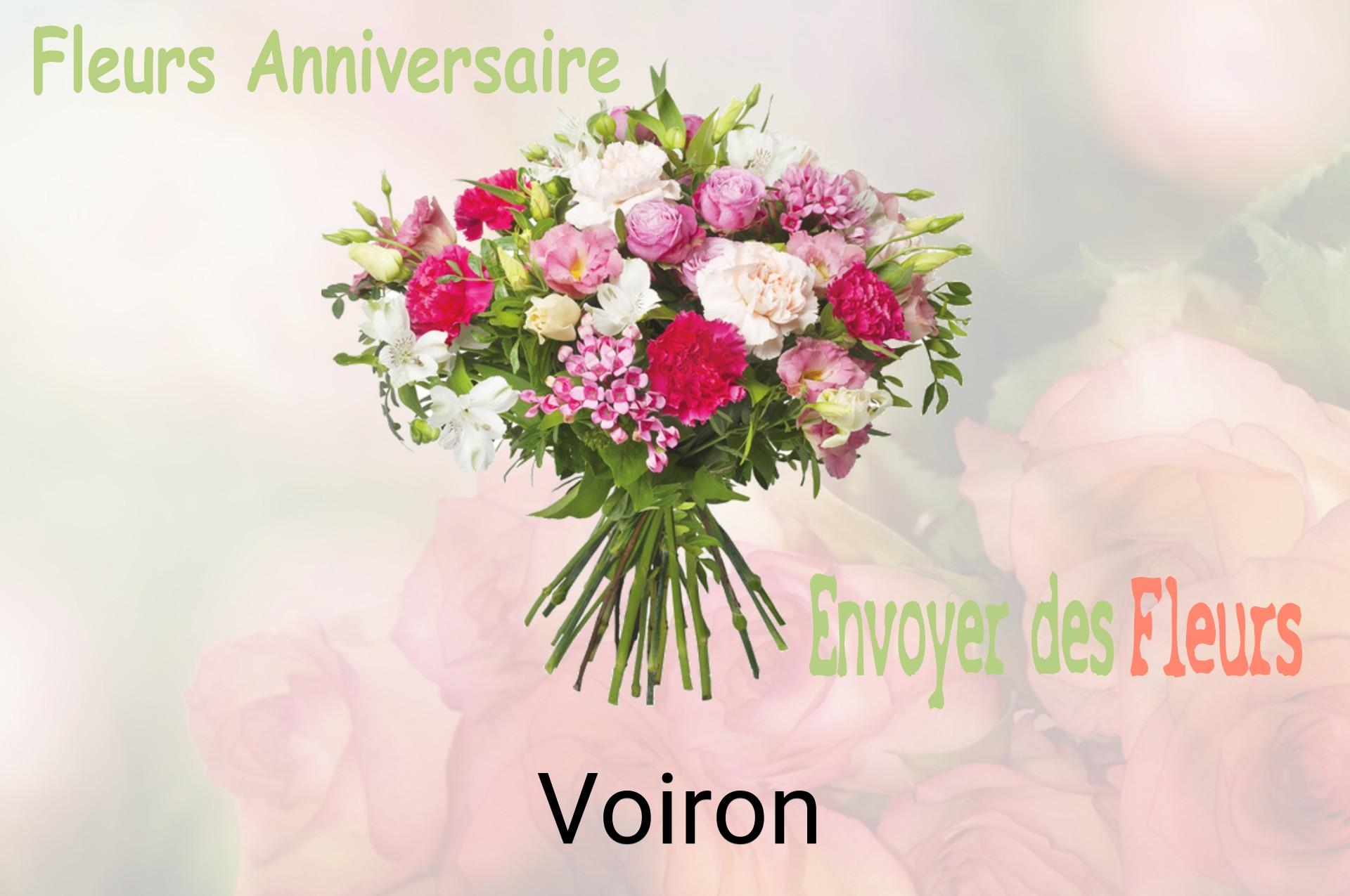 Bouquet de fleurs d’anniversaire livré à Voiron