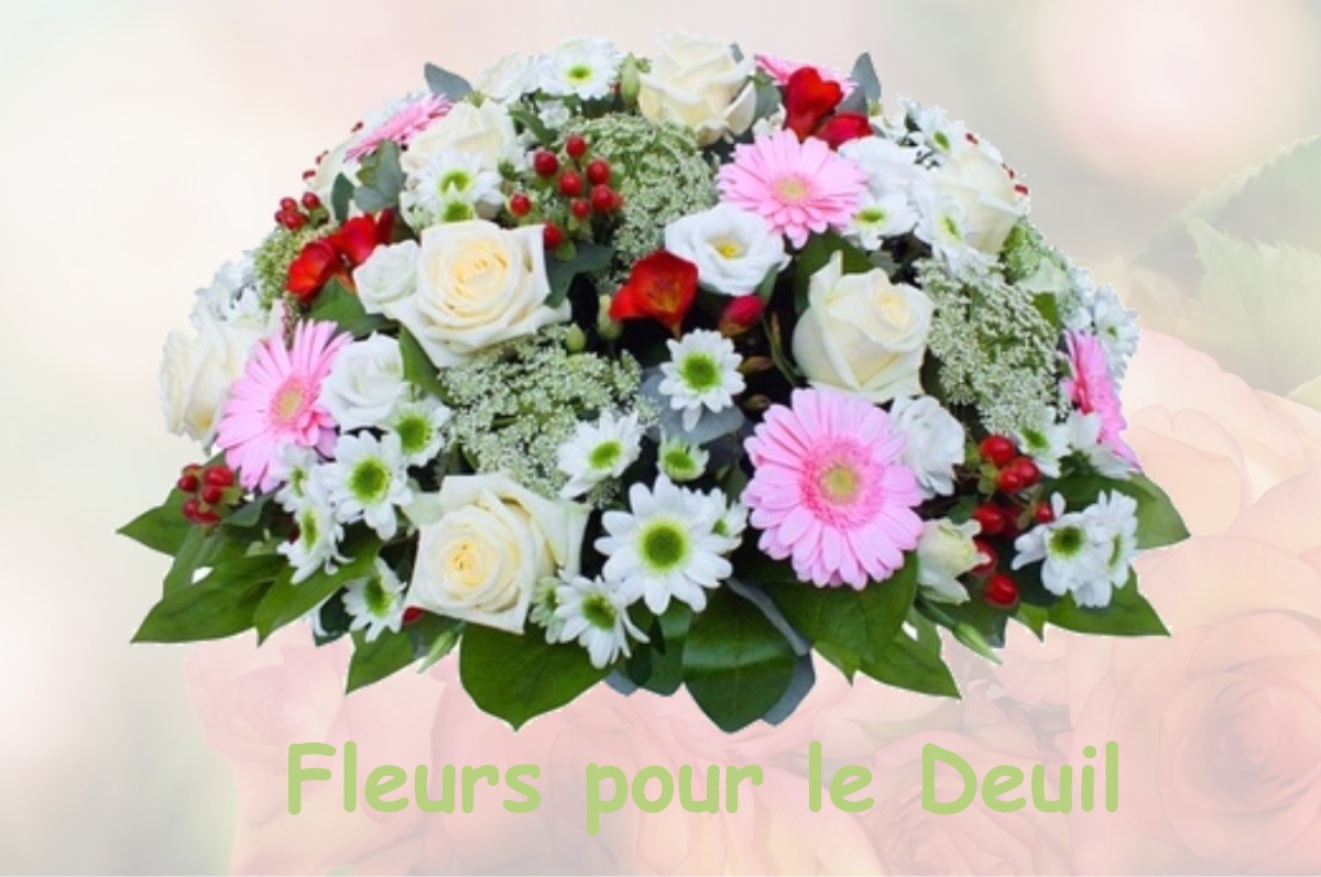 fleurs deuil VOIRON